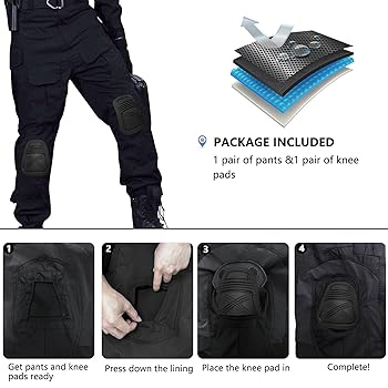 韓国　AAKAM 98 Knee Cargo Pants MUSINSA | AAKAM 98 Printed Knee Pin-tuck Nylon Pants (Black)